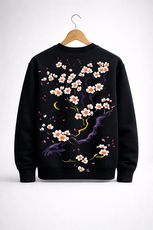 TheFleek Midnight Sakura Sweatshirt