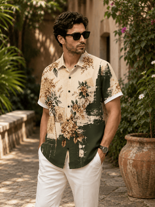 TheFleek Vintage Oasis Cuban shirt