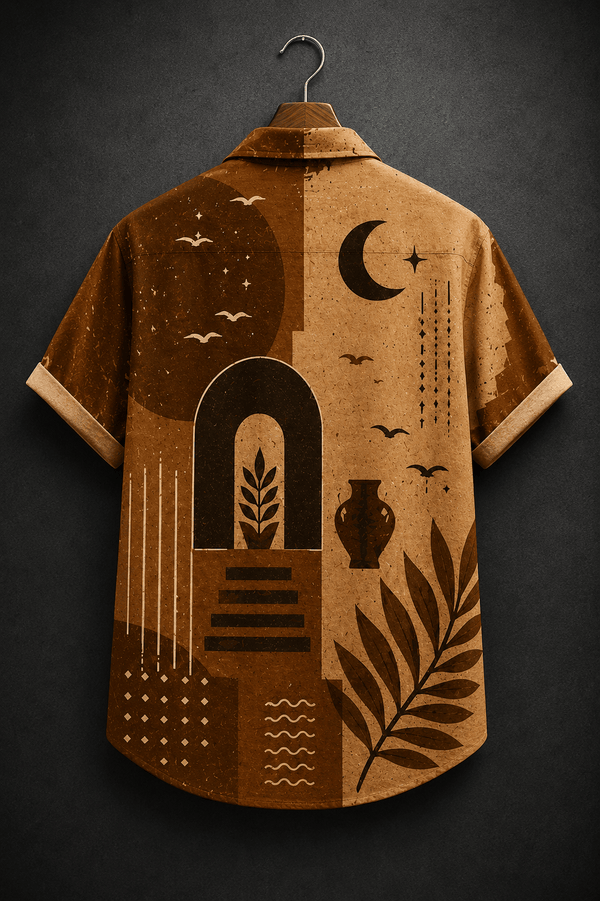 Desert Harmony Cuban Shirt