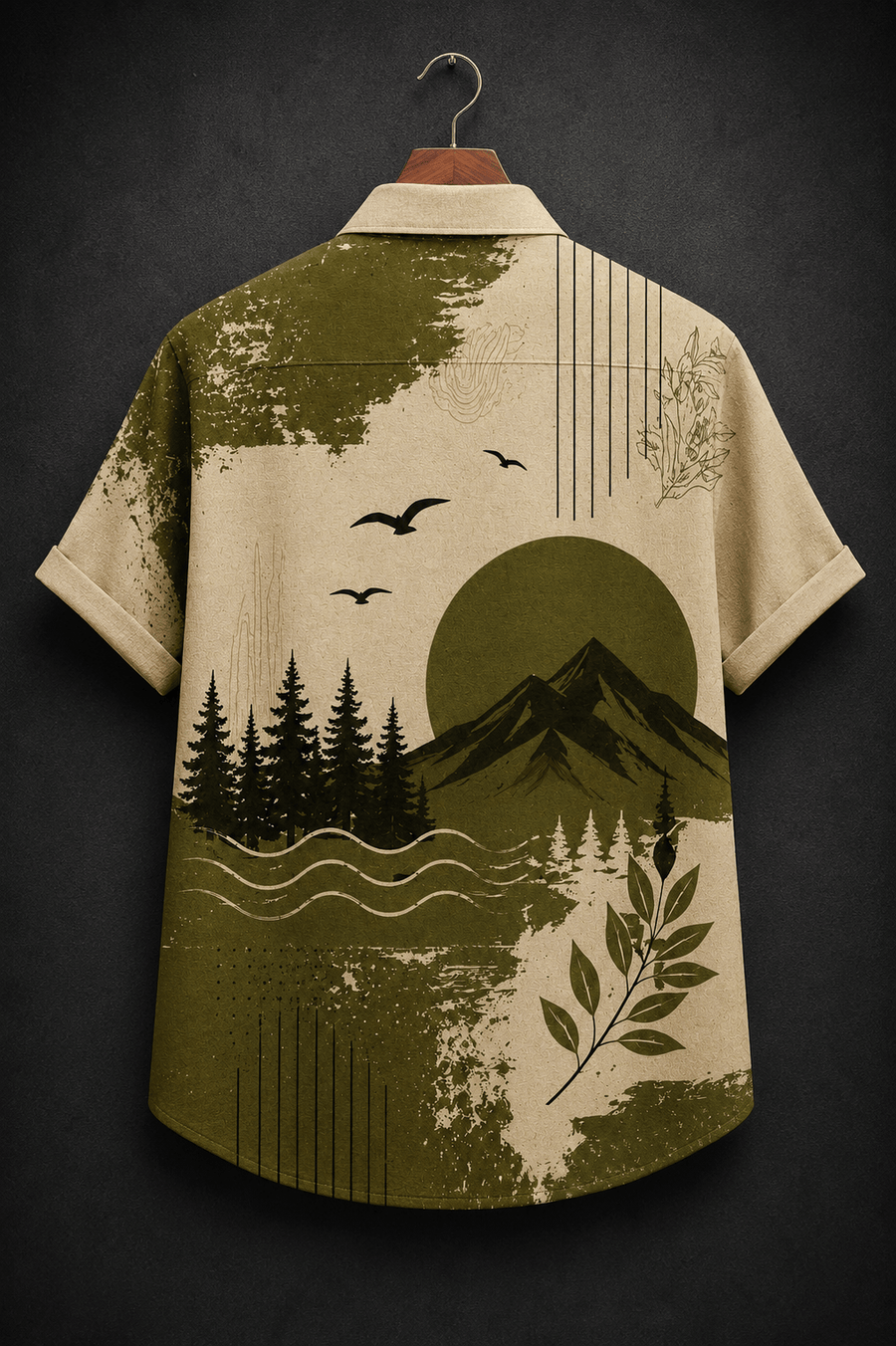 TheFleek Alpine Echoes Cuban Shirt