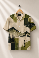 Alpine Echoes Cuban Shirt