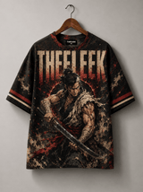 Anime Warrior oversized Tshirt