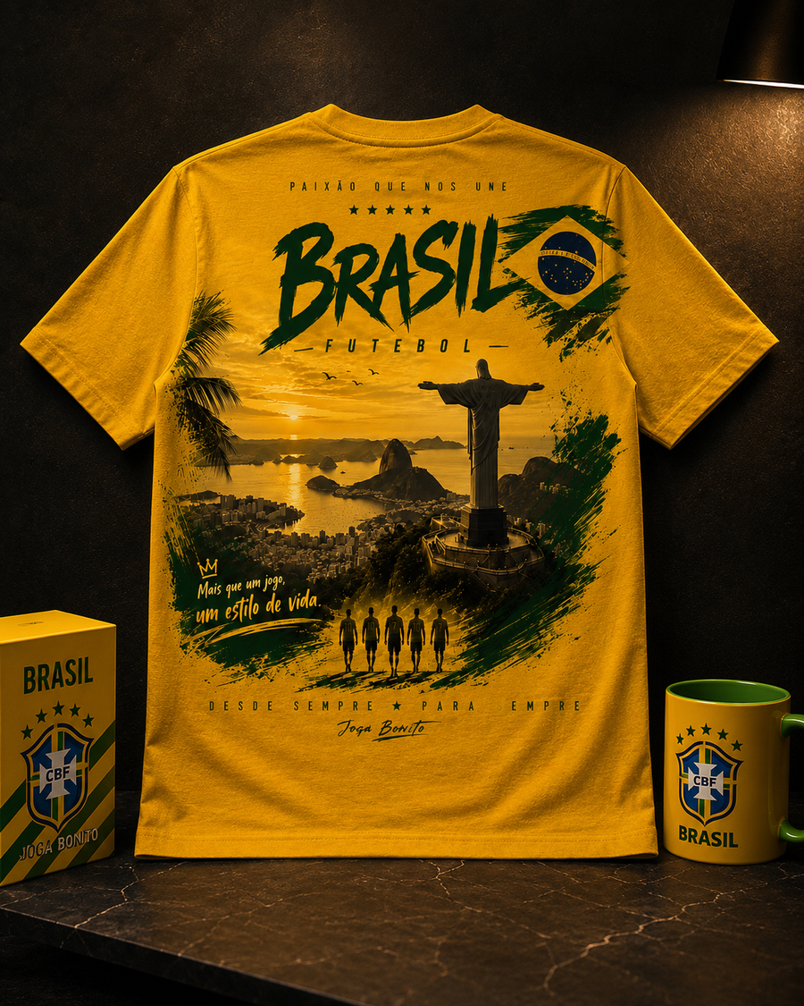 Brazil Football Legends Regular T-Shirt