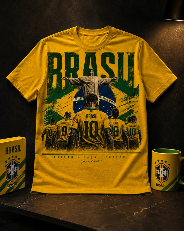 Brazil Football Legends Regular T-Shirt