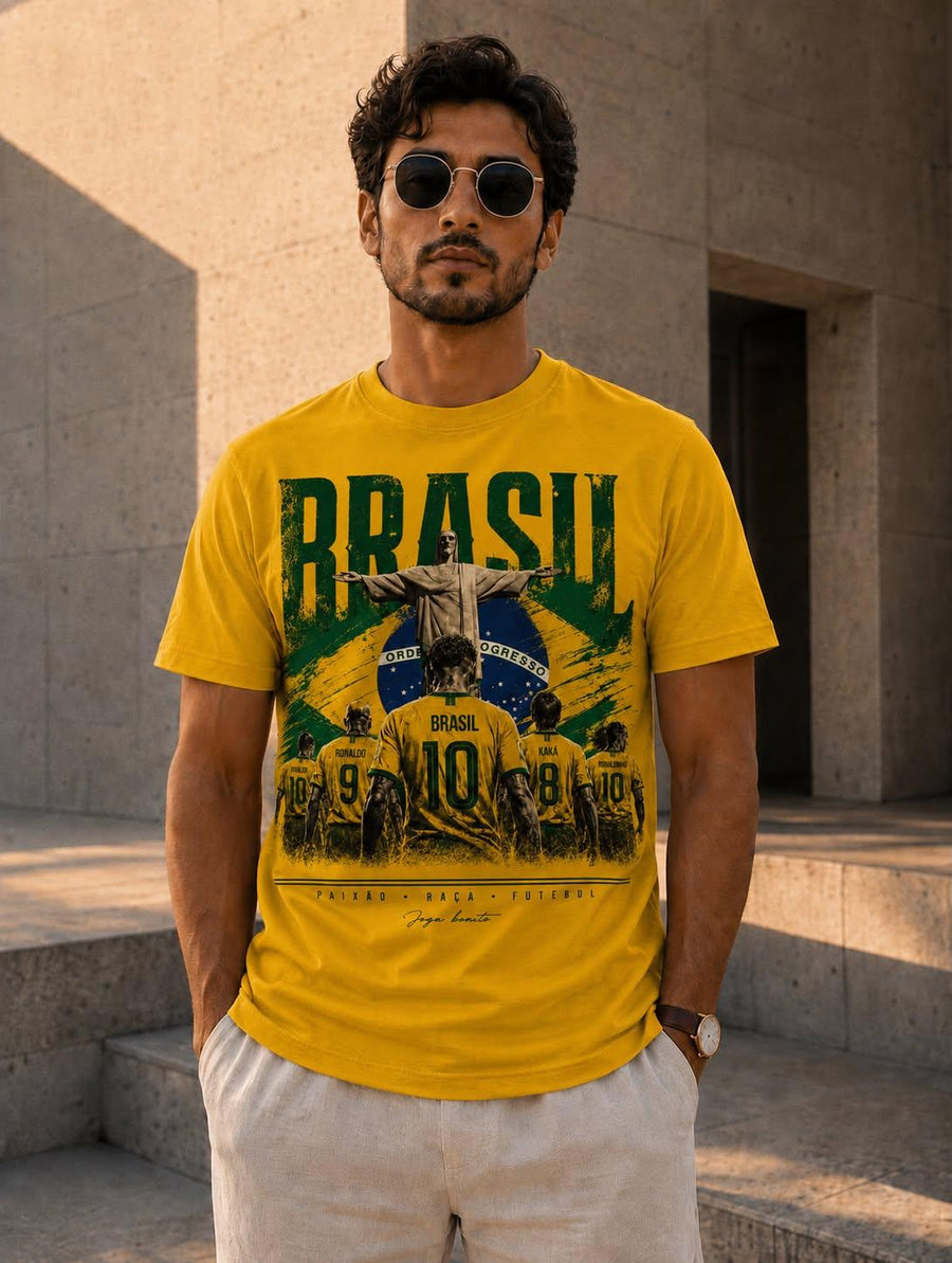 Brazil Football Legends Regular T-Shirt