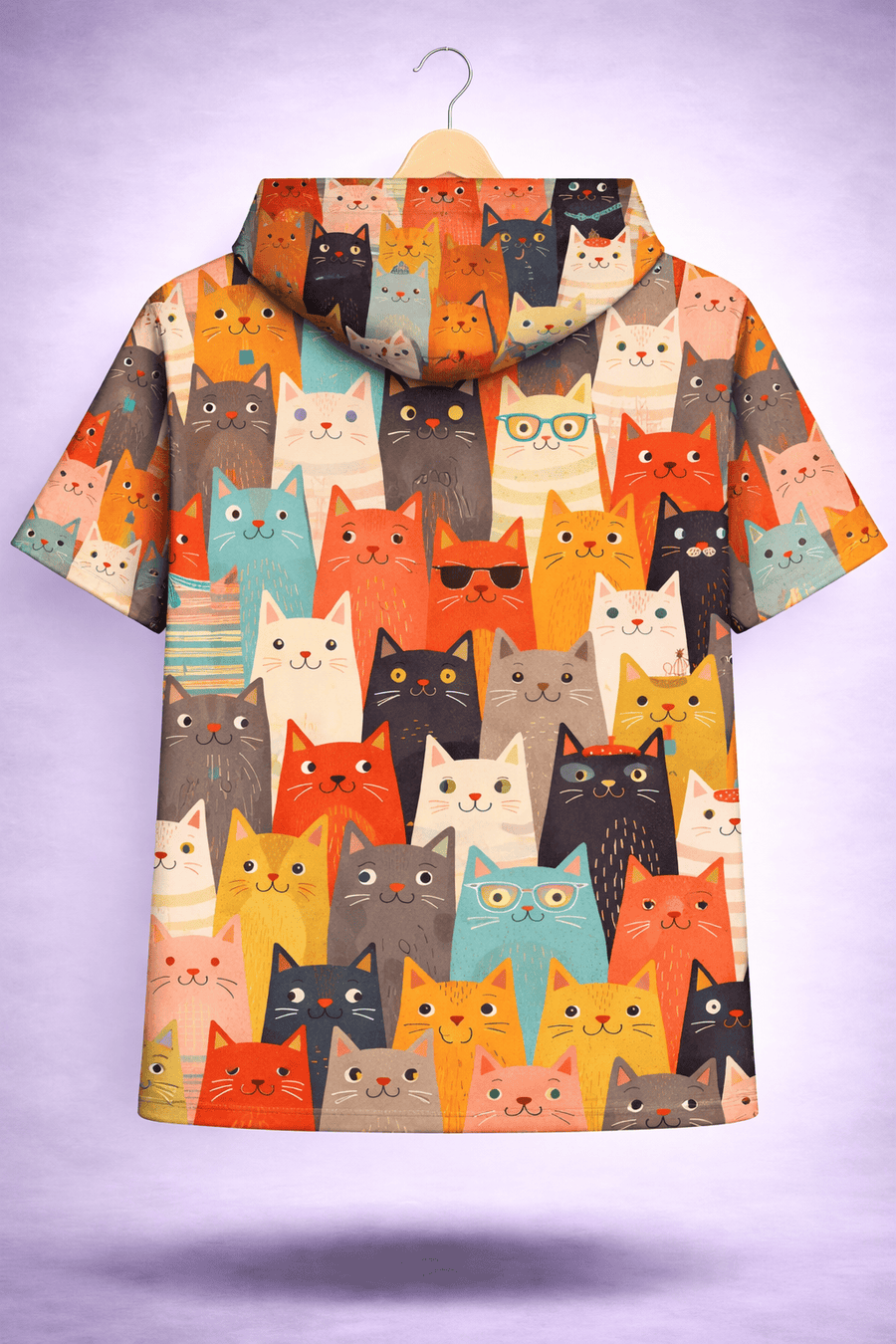 TheFleek Cat Parade Summer Hoodie