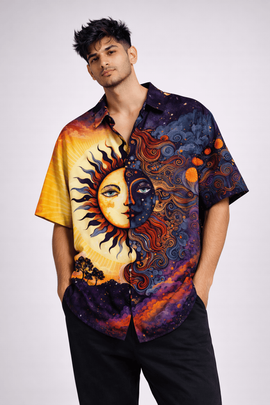 TheFleek Celestial Duality Premium Shirt