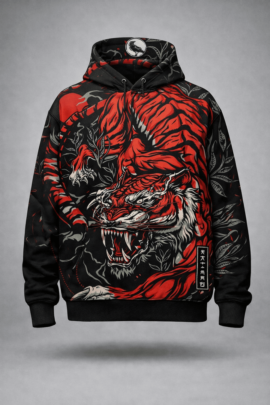 TheFleek Crimson Tiger Reign Hoodie