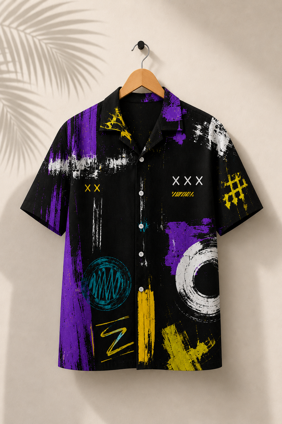 Cyber Splash Cuban Shirt