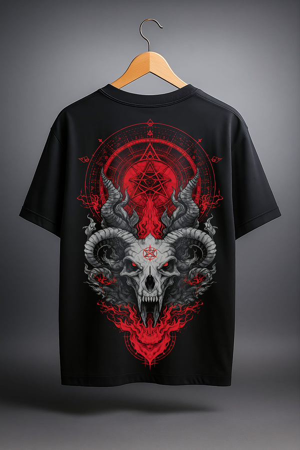 TheFleek Demon Core Oversized Fit T-Shirt