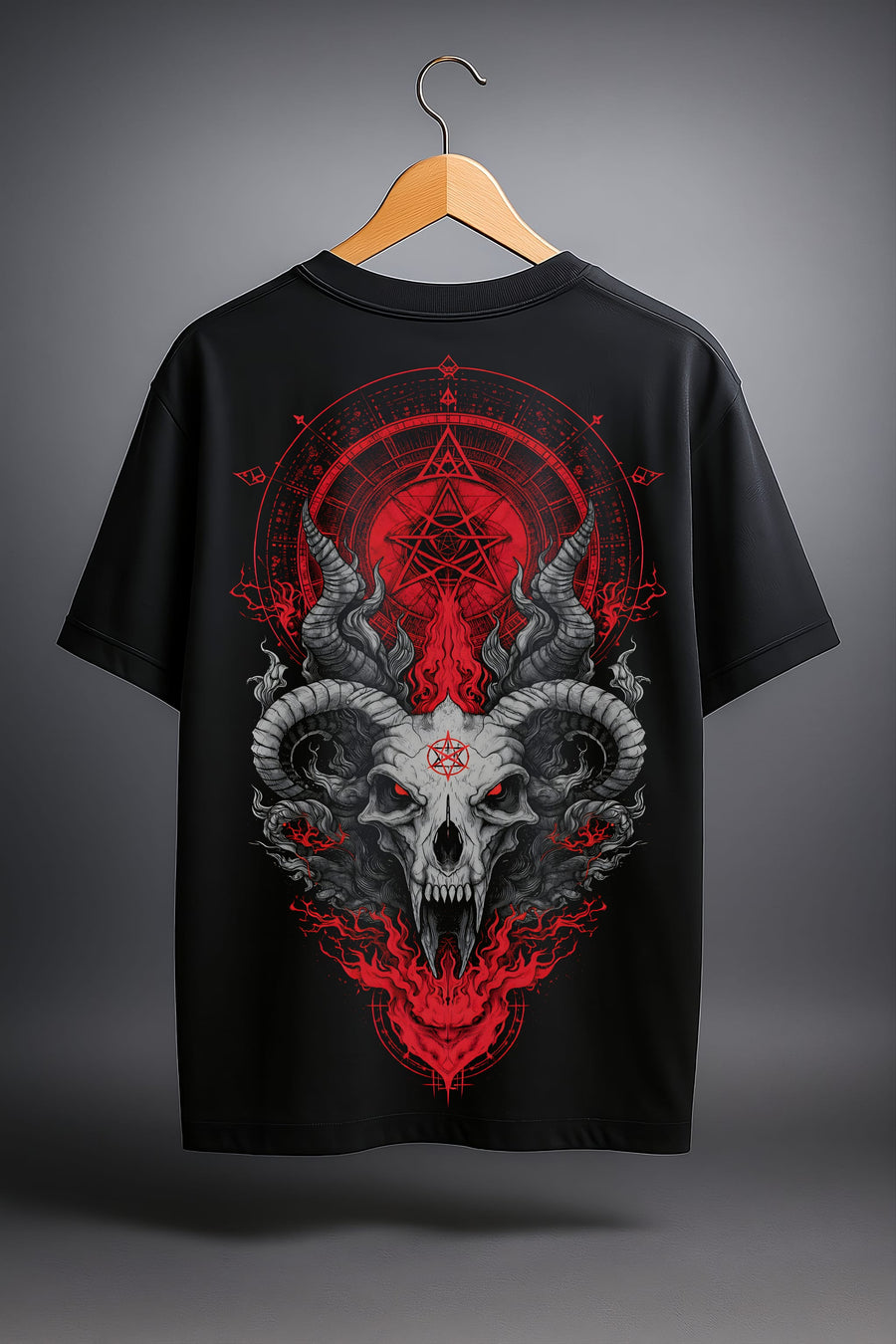 TheFleek Demon Core Oversized Fit T-Shirt