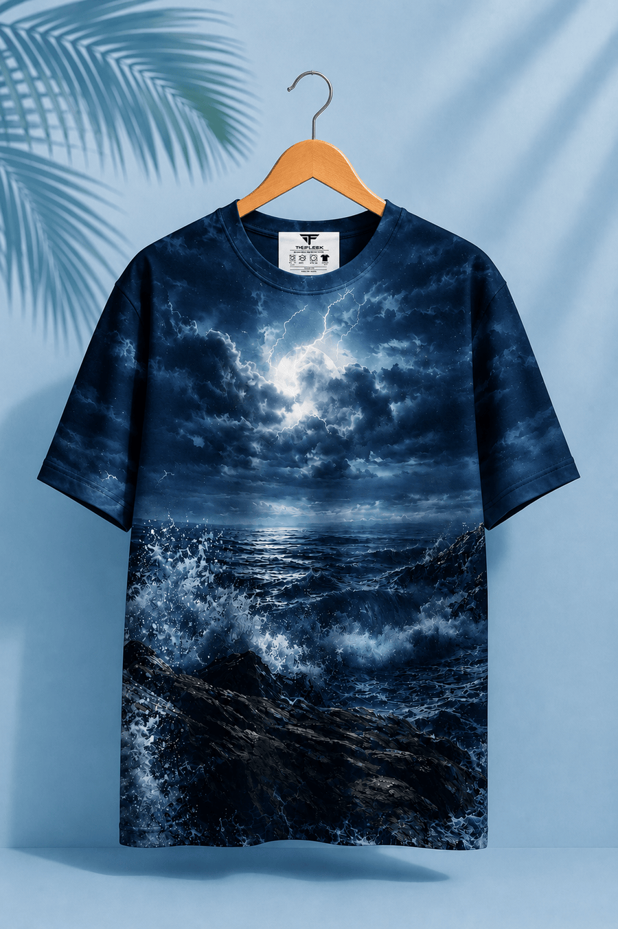 TheFleek Divine Ocean Storm Regular T-Shirt