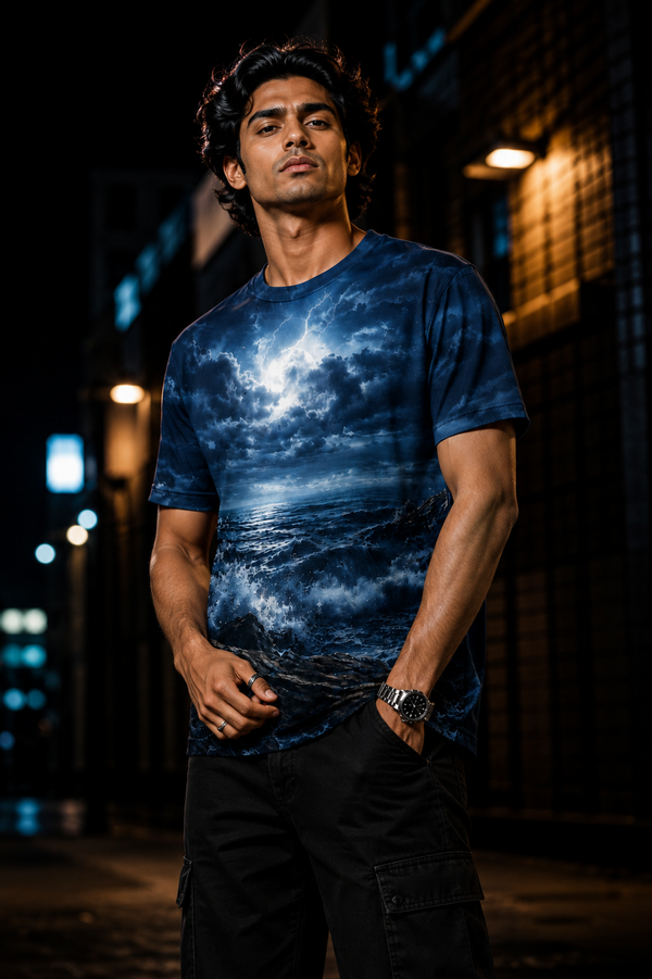 Divine Ocean Storm Regular T-Shirt