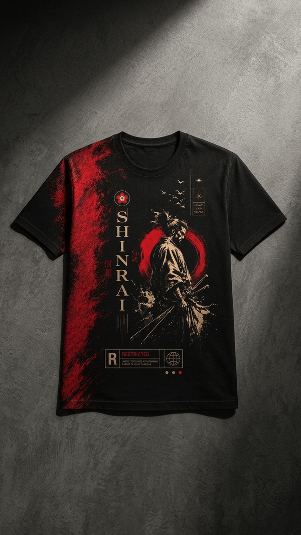 SHINRAI - Japanese Oversized T-Shirt