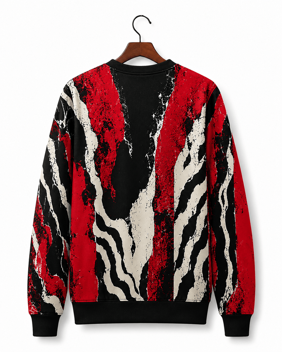 TheFleek Grunge Printed Sweatshirt