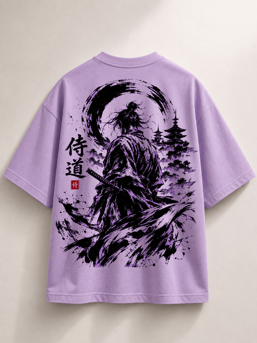 TheFleek Katana Samurai Oversized T-Shirt