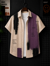 Level Up Printed Cuban shirt