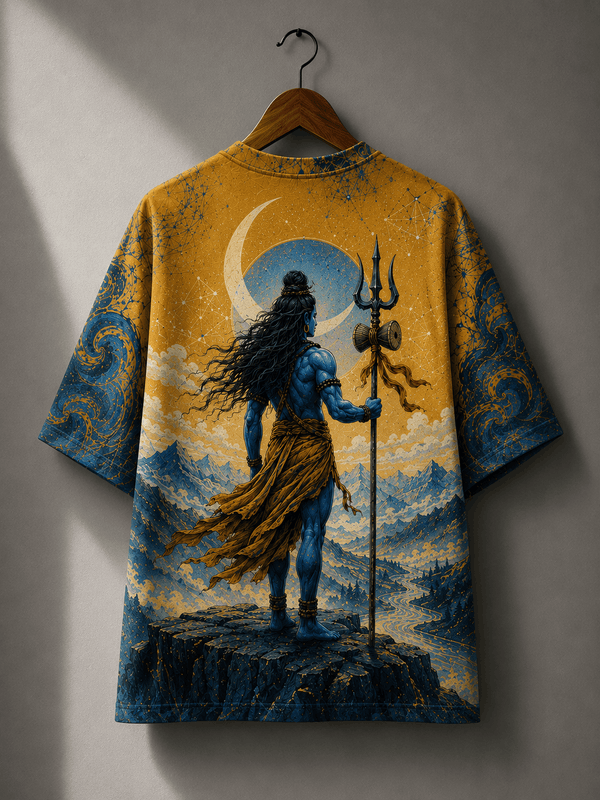 Lord Shiva oversized Tshirt