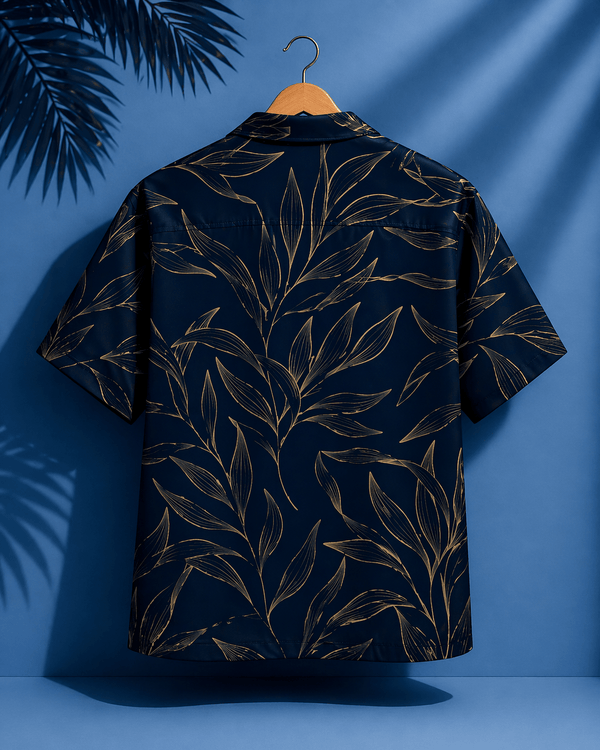 LuxePalm Cuban Shirt