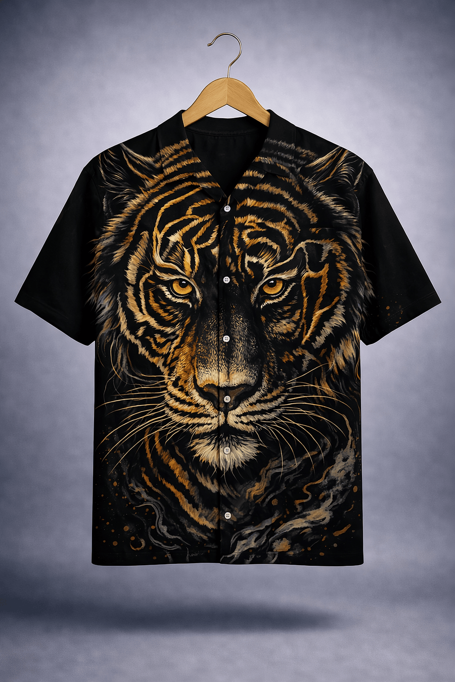 TheFleek Midnight Monarch Tiger Premium Shirt