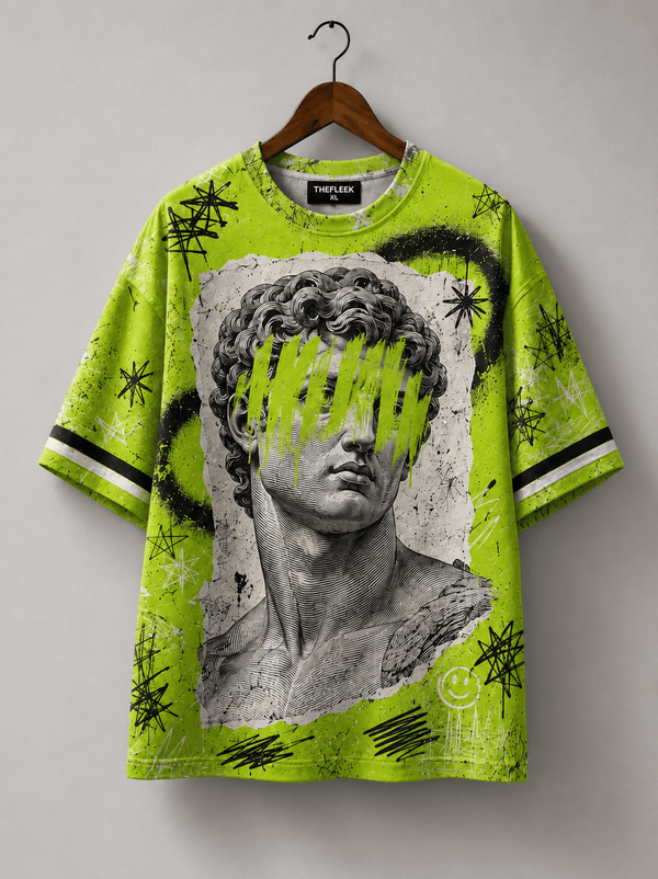 TheFleek Neon Renaissance oversized Jersey