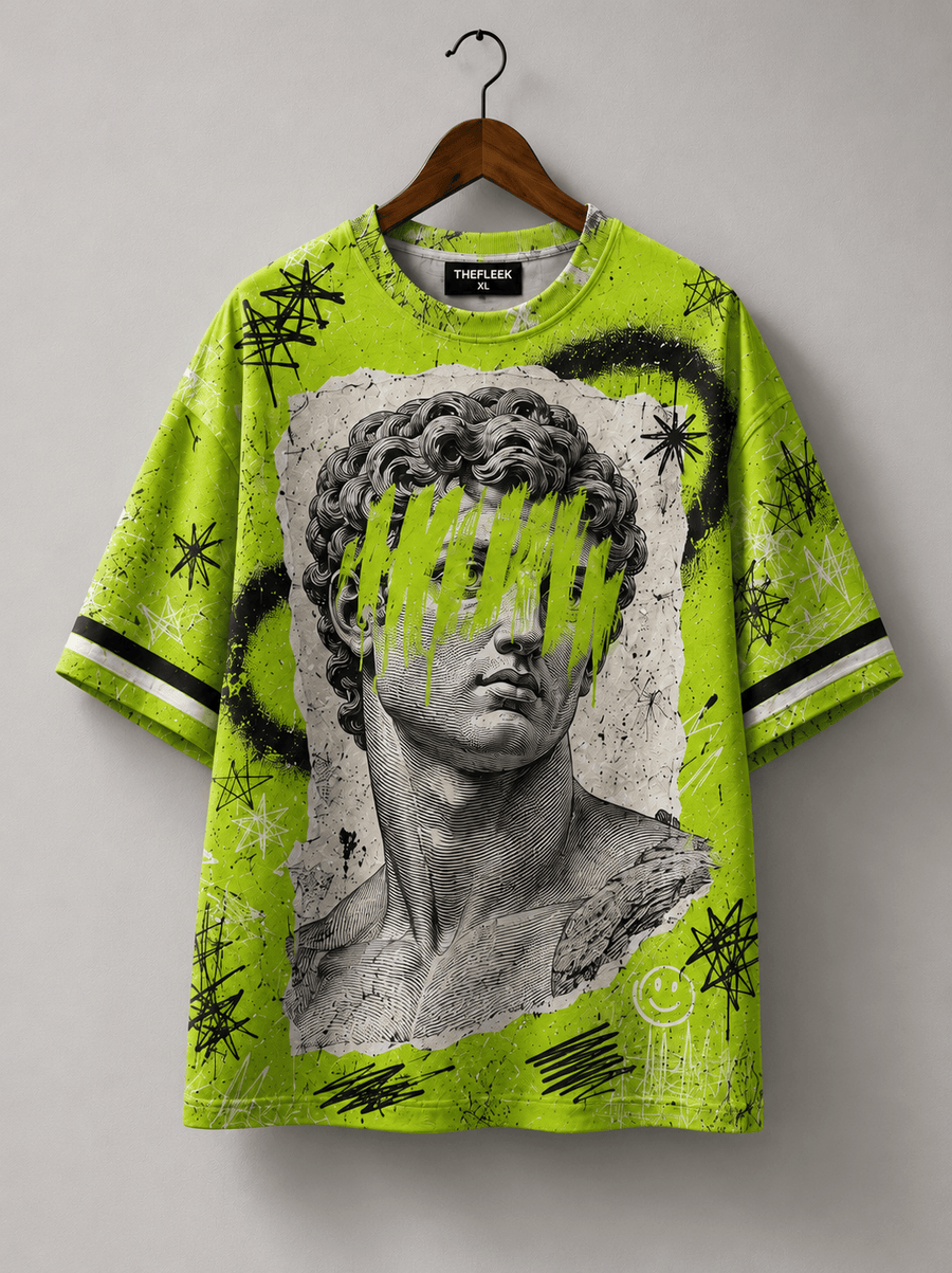 TheFleek Neon Renaissance oversized Jersey