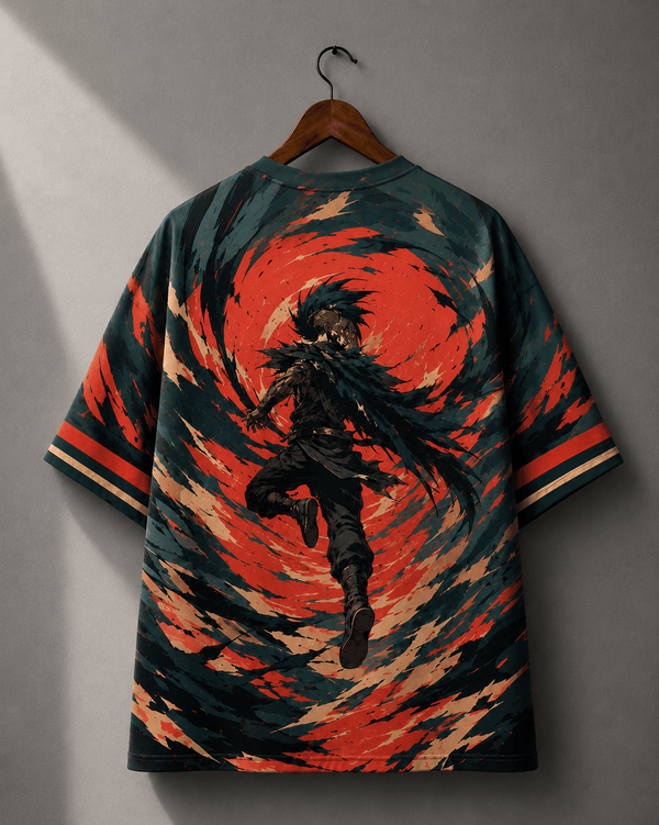 Ninja Warrior Oversized Tshirt
