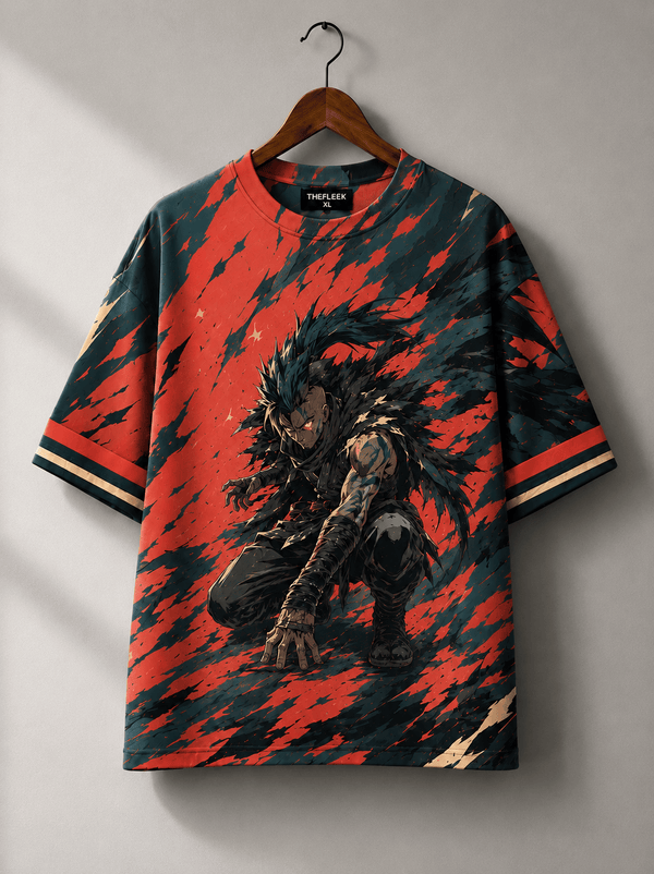 TheFleek Ninja Warrior Oversized Jersey