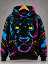 Panther Fury Printed Hoodie