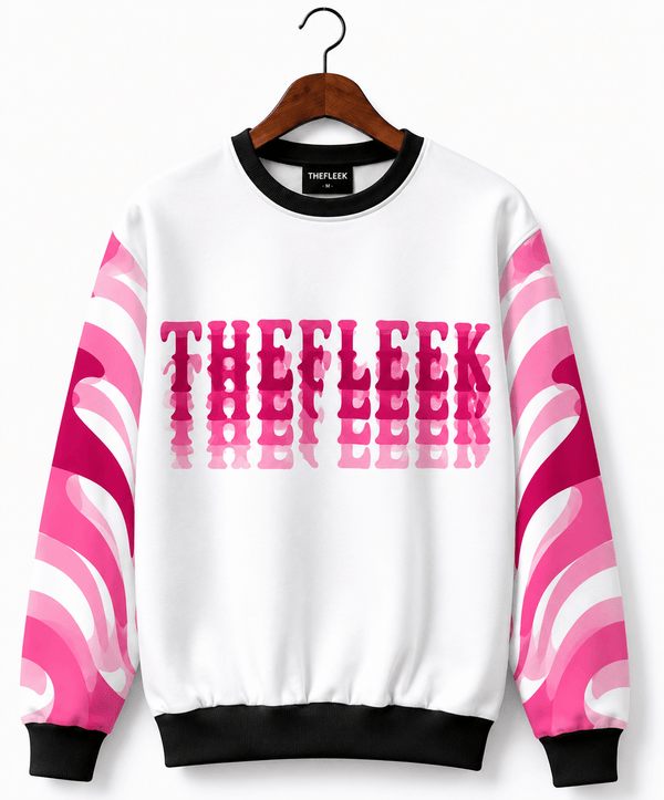 TheFleek Pink Echo Sweatshirt