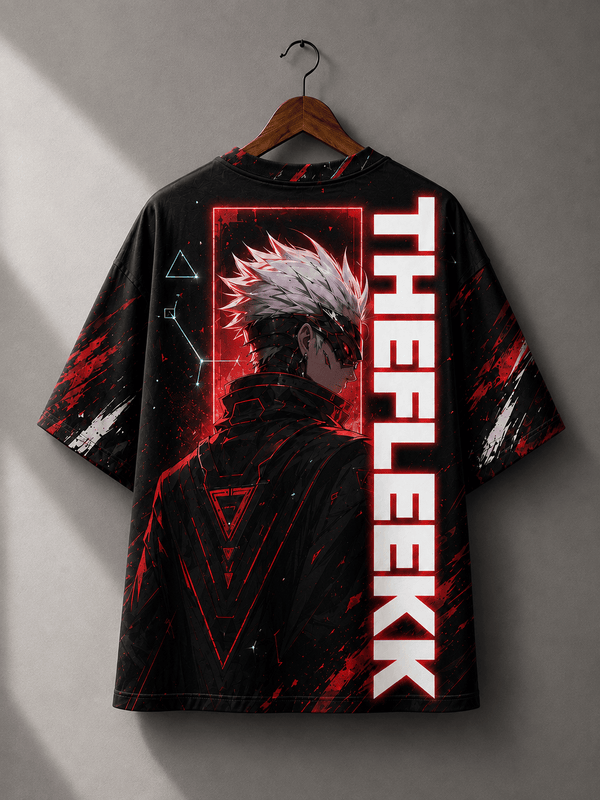 Red Nexus Oversized Tshirt