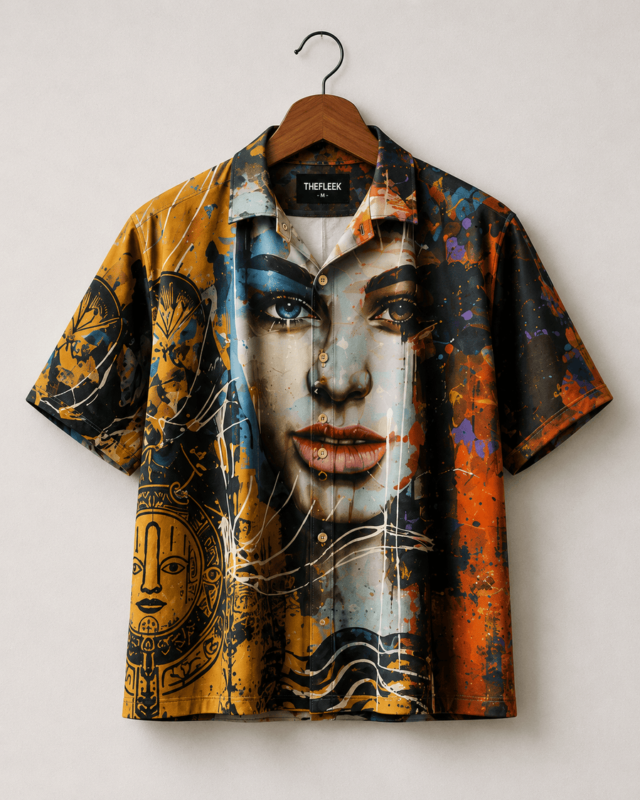 TheFleek Remembered Queen Cuban Shirt