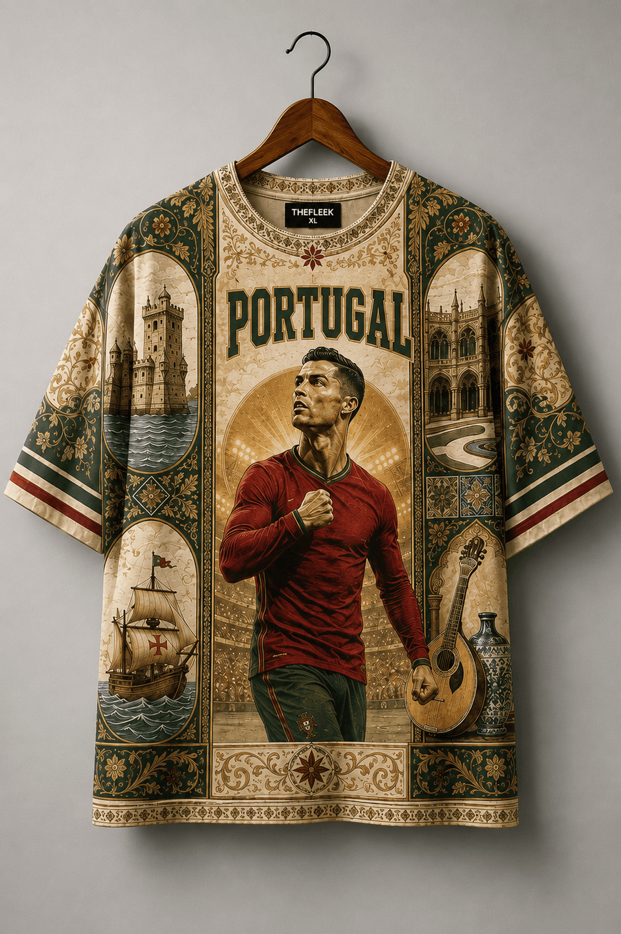 TheFleek Ronaldo Portugal Football Jersey