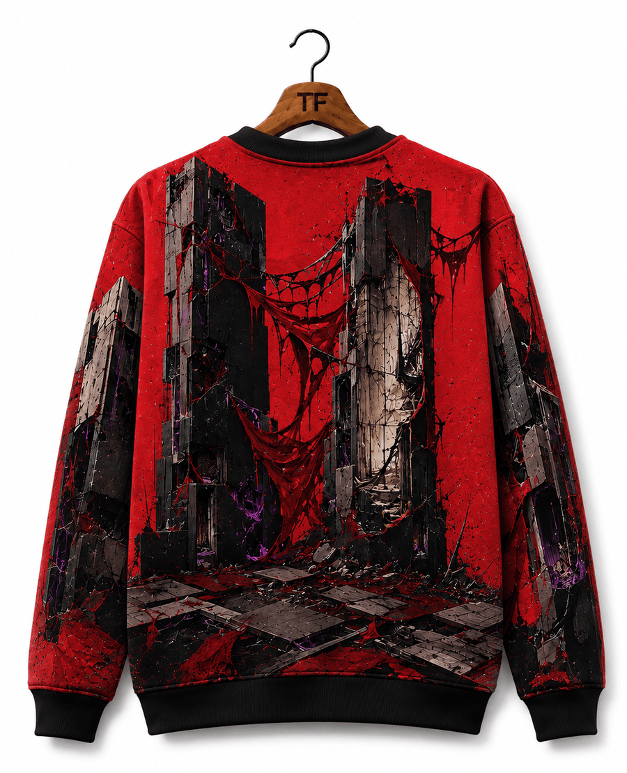 TheFleek Ruins Graphic Sweatshirt