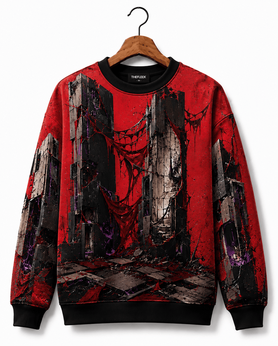 TheFleek Ruins Graphic Sweatshirt