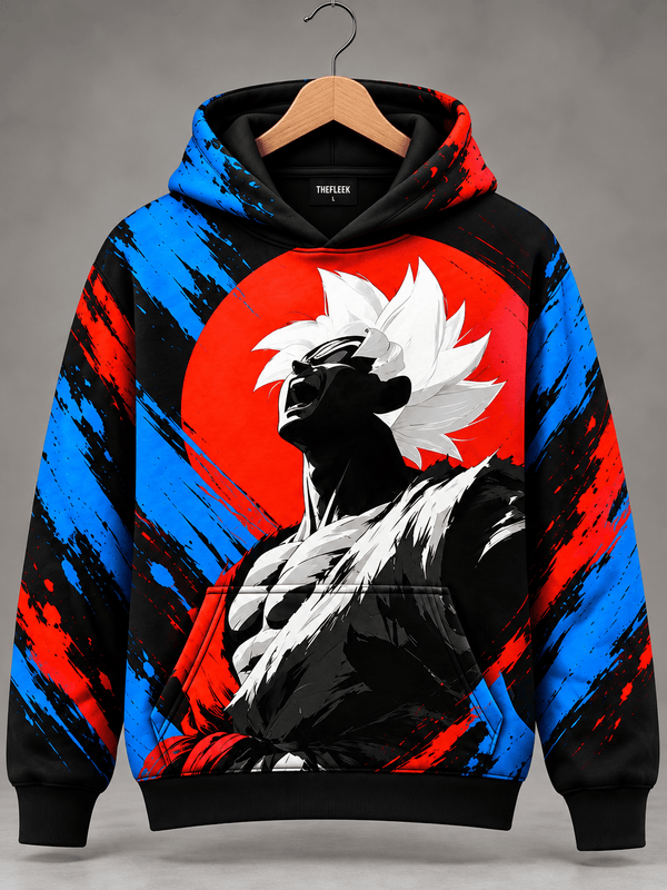 TheFleek Saiyan Ascension Anime Hoodie