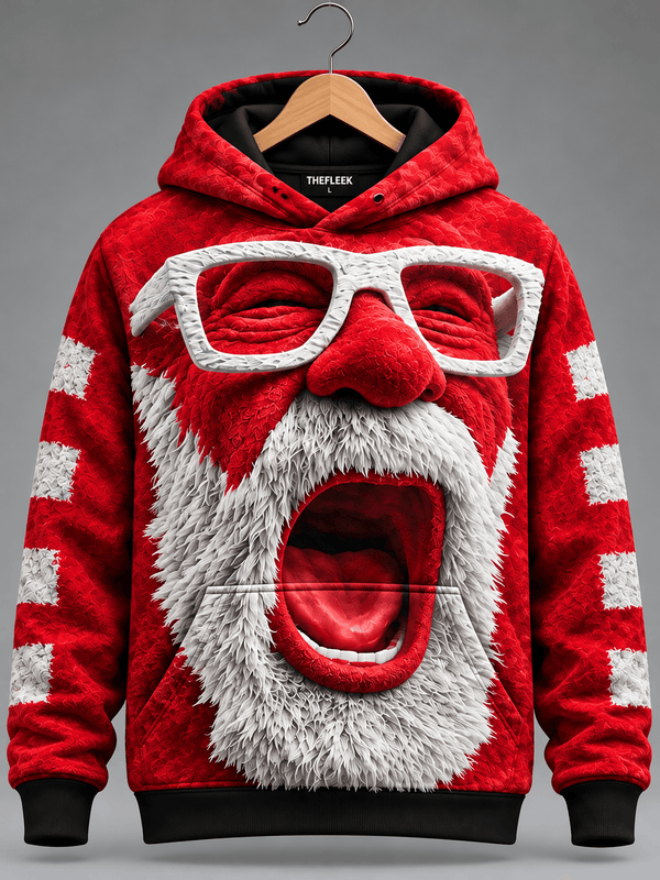 TheFleek Santa's Wild Side Hoodie