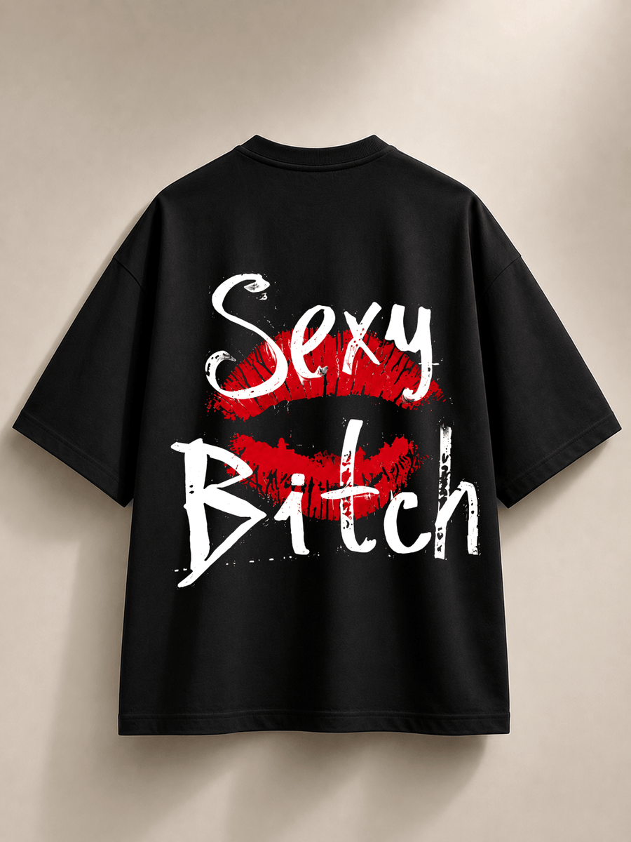 TheFleek Sexy Bitch Oversized T-Shirt