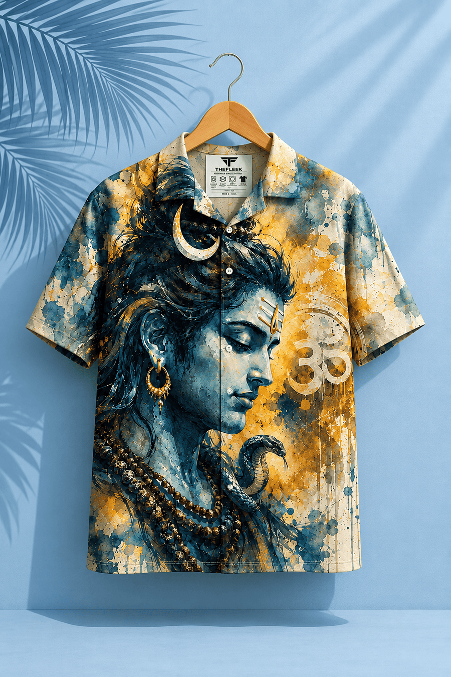 TheFleek Spiritual Drip Cuban Shirt