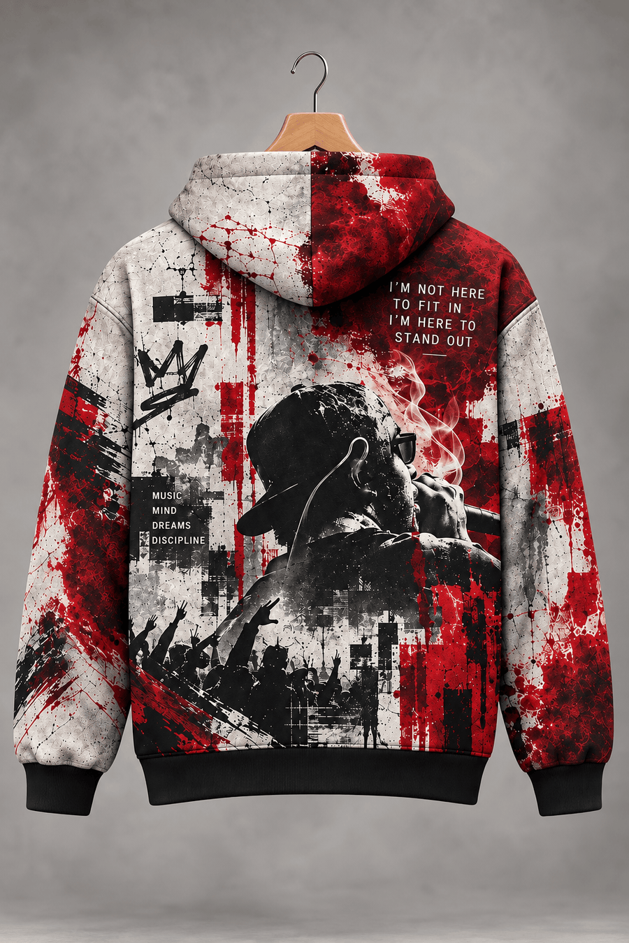 TheFleek Stand Out Rebel Hoodie