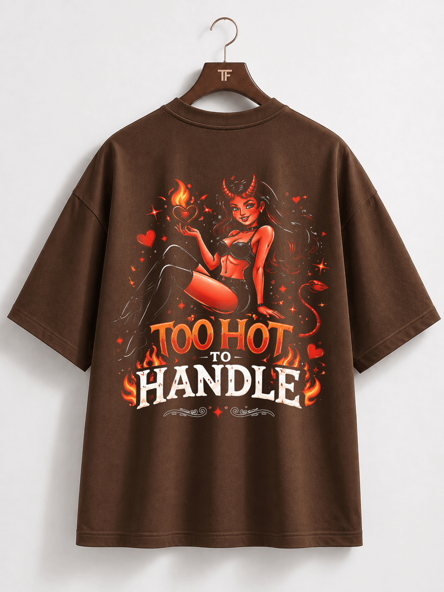 TheFleek Too Hot To Handle Oversized T-Shirt