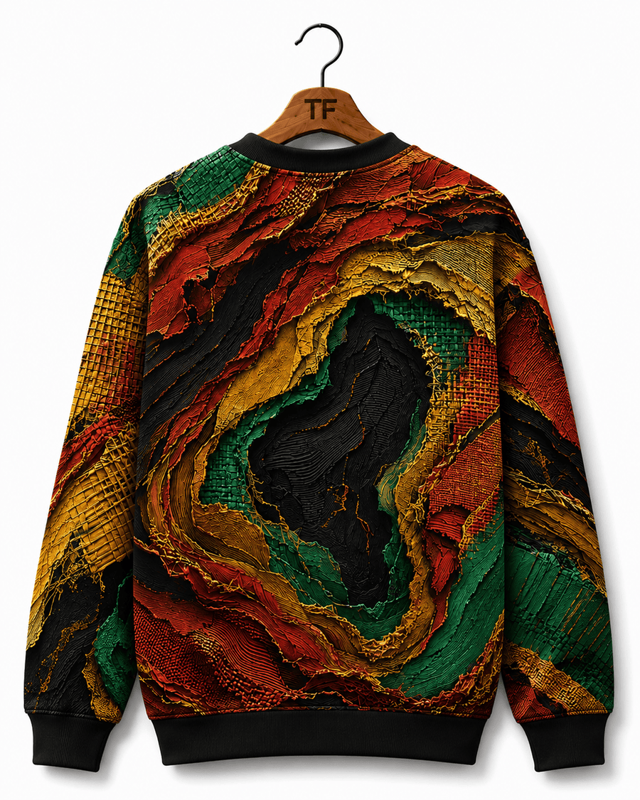 TheFleek Torn Spectrum Sweatshirt