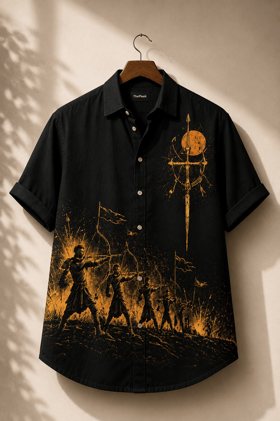 TheFleek Yoddha Cuban Cuban Shirt