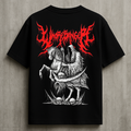 Grim Rider Oversized Tee – Heavy Metal Style